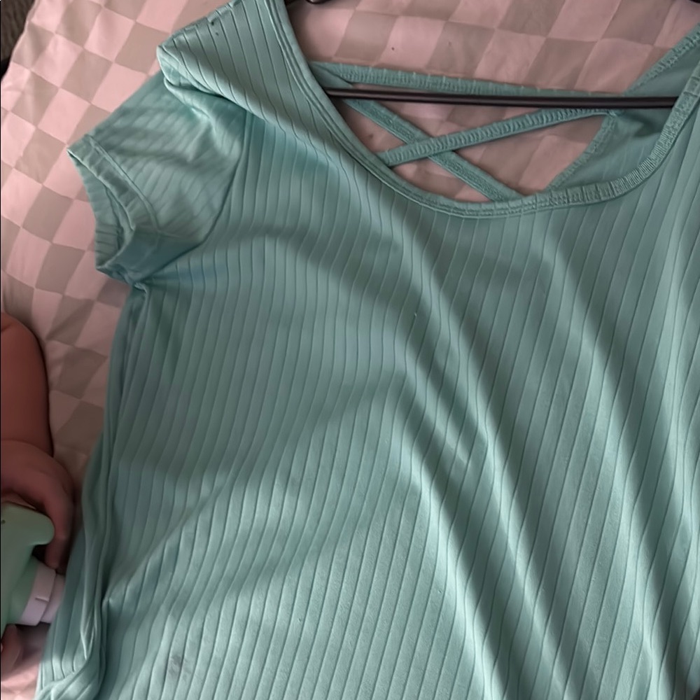 Aqua Women's Short Sleeve Top